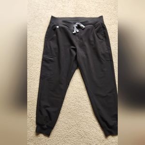 Figs Black Jogger Pants